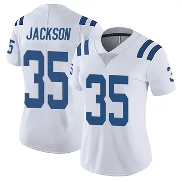Nike Deon Jackson Women's Limited Indianapolis Colts White Vapor Untouchable Jersey