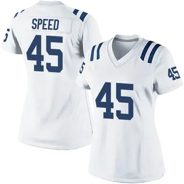 Nike E.J. Speed Women's Game Indianapolis Colts White Jersey