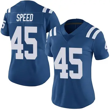 Nike E.J. Speed Women's Limited Indianapolis Colts Royal Team Color Vapor Untouchable Jersey