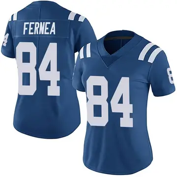 Nike Ethan Fernea Women's Limited Indianapolis Colts Royal Team Color Vapor Untouchable Jersey