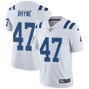 Nike Forrest Rhyne Youth Limited Indianapolis Colts White Vapor Untouchable Jersey