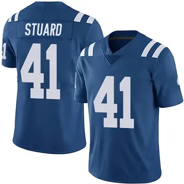 Nike Grant Stuard Youth Limited Indianapolis Colts Royal Team Color Vapor Untouchable Jersey