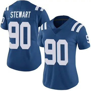 Nike Grover Stewart Women's Limited Indianapolis Colts Royal Team Color Vapor Untouchable Jersey