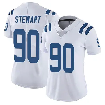 Nike Grover Stewart Women's Limited Indianapolis Colts White Vapor Untouchable Jersey