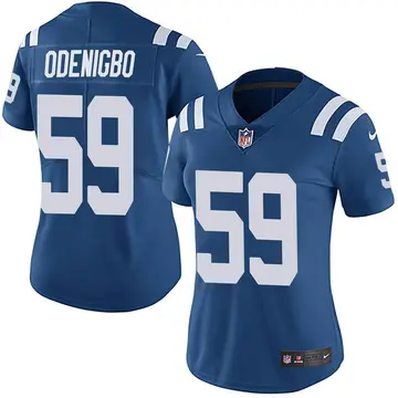 Nike Ifeadi Odenigbo Women's Limited Indianapolis Colts Royal Team Color Vapor Untouchable Jersey