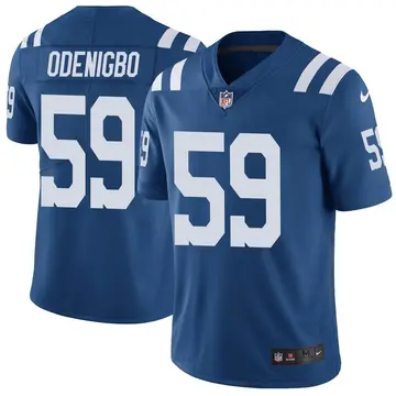 Nike Ifeadi Odenigbo Youth Limited Indianapolis Colts Royal Color Rush Vapor Untouchable Jersey