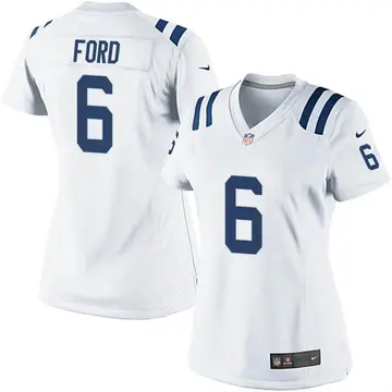 Nike Isaiah Ford Women's Game Indianapolis Colts White Jersey