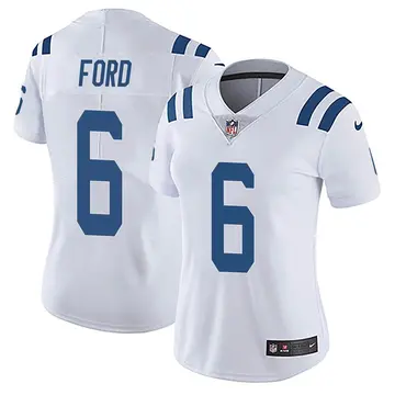 Nike Isaiah Ford Women's Limited Indianapolis Colts White Vapor Untouchable Jersey