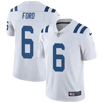 Nike Isaiah Ford Youth Limited Indianapolis Colts White Vapor Untouchable Jersey