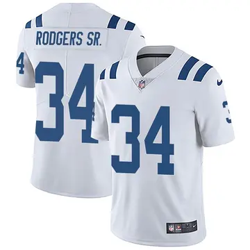 Nike Isaiah Rodgers Sr. Youth Limited Indianapolis Colts White Vapor Untouchable Jersey