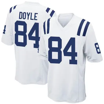 Nike Jack Doyle Men's Game Indianapolis Colts White Jersey