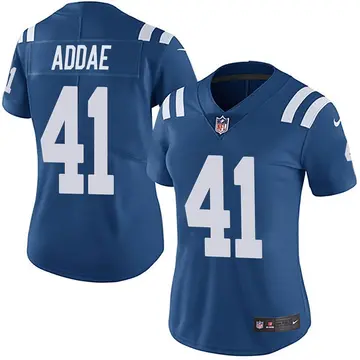 Nike Jahleel Addae Women's Limited Indianapolis Colts Royal Team Color Vapor Untouchable Jersey