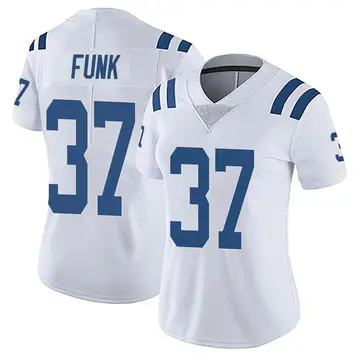 Nike Jake Funk Women's Limited Indianapolis Colts White Vapor Untouchable Jersey