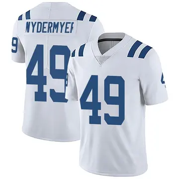 Nike Jalen Wydermyer Men's Limited Indianapolis Colts White Vapor Untouchable Jersey