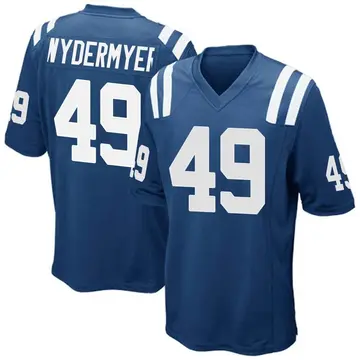 Nike Jalen Wydermyer Youth Game Indianapolis Colts Royal Blue Team Color Jersey