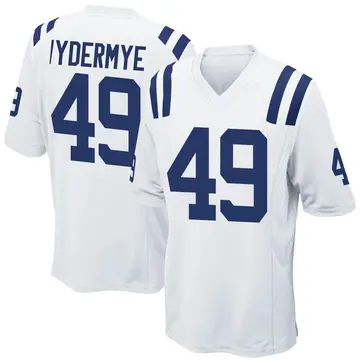Nike Jalen Wydermyer Youth Game Indianapolis Colts White Jersey