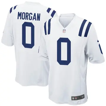 Nike James Morgan Men's Game Indianapolis Colts White Jersey