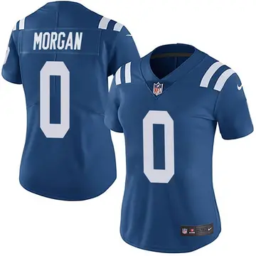 Nike James Morgan Women's Limited Indianapolis Colts Royal Team Color Vapor Untouchable Jersey
