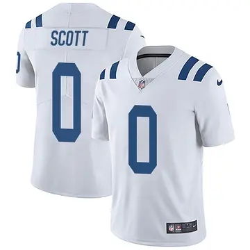 Nike Jared Scott Men's Limited Indianapolis Colts White Vapor Untouchable Jersey