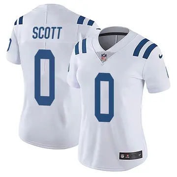 Nike Jared Scott Women's Limited Indianapolis Colts White Vapor Untouchable Jersey