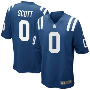 Nike Jared Scott Youth Game Indianapolis Colts Royal Blue Team Color Jersey