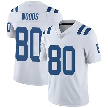 Nike Jelani Woods Youth Limited Indianapolis Colts White Vapor Untouchable Jersey