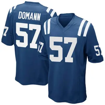 Nike JoJo Domann Men's Game Indianapolis Colts Royal Blue Team Color Jersey