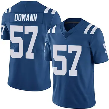 Nike JoJo Domann Men's Limited Indianapolis Colts Royal Team Color Vapor Untouchable Jersey