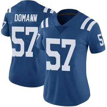 Nike JoJo Domann Women's Limited Indianapolis Colts Royal Color Rush Vapor Untouchable Jersey