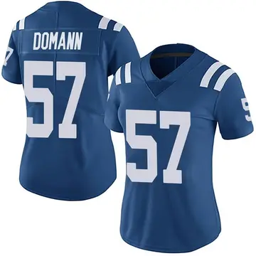 Nike JoJo Domann Women's Limited Indianapolis Colts Royal Team Color Vapor Untouchable Jersey