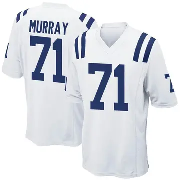 Nike Jordan Murray Men's Game Indianapolis Colts White Jersey