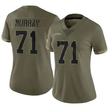 Nike Jordan Murray Women's Limited Indianapolis Colts Olive 2022 Salute To Service Jersey