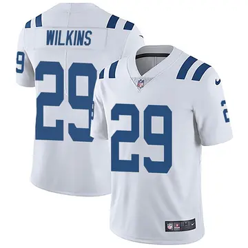Nike Jordan Wilkins Men's Limited Indianapolis Colts White Vapor Untouchable Jersey