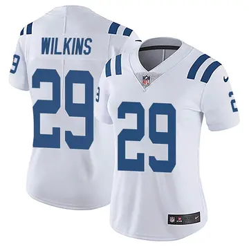 Nike Jordan Wilkins Women's Limited Indianapolis Colts White Vapor Untouchable Jersey