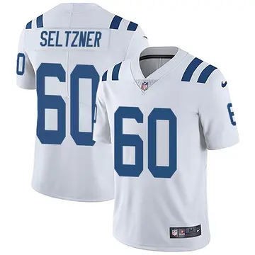 Nike Josh Seltzner Men's Limited Indianapolis Colts White Vapor Untouchable Jersey