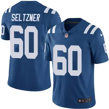 Nike Josh Seltzner Youth Limited Indianapolis Colts Royal Team Color Vapor Untouchable Jersey
