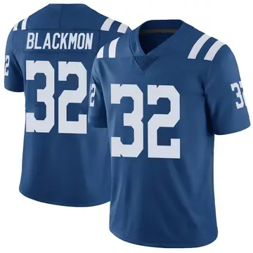 Nike Julian Blackmon Men's Limited Indianapolis Colts Royal Color Rush Vapor Untouchable Jersey