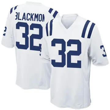 Nike Julian Blackmon Youth Game Indianapolis Colts White Jersey