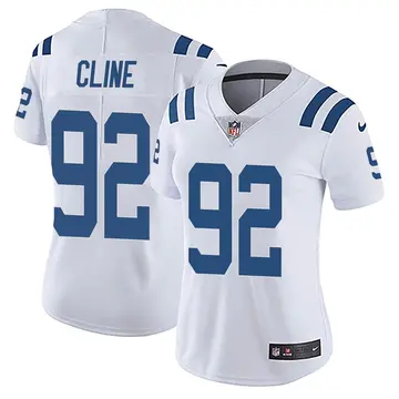 Nike Kameron Cline Women's Limited Indianapolis Colts White Vapor Untouchable Jersey