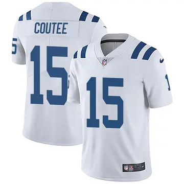 Nike Keke Coutee Men's Limited Indianapolis Colts White Vapor Untouchable Jersey
