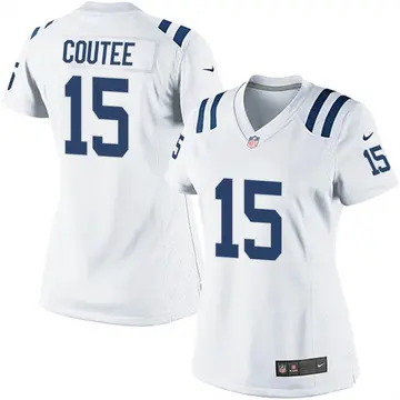 Nike Keke Coutee Women's Game Indianapolis Colts White Jersey