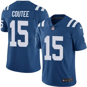 Nike Keke Coutee Youth Limited Indianapolis Colts Royal Team Color Vapor Untouchable Jersey