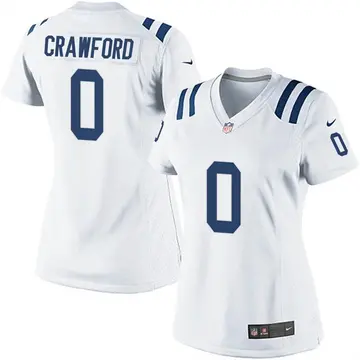 Nike Kekoa Crawford Women's Game Indianapolis Colts White Jersey