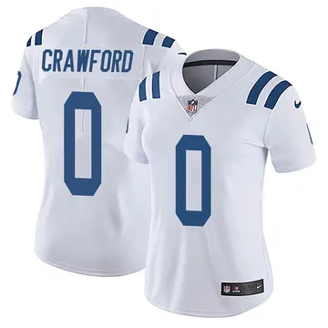 Nike Kekoa Crawford Women's Limited Indianapolis Colts White Vapor Untouchable Jersey
