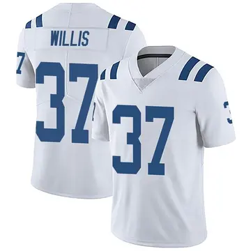 Nike Khari Willis Men's Limited Indianapolis Colts White Vapor Untouchable Jersey