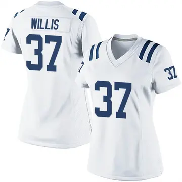 Nike Khari Willis Women's Game Indianapolis Colts White Jersey