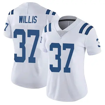 Nike Khari Willis Women's Limited Indianapolis Colts White Vapor Untouchable Jersey