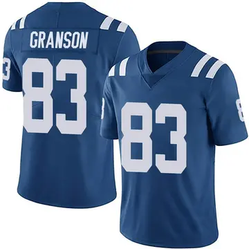 Nike Kylen Granson Men's Limited Indianapolis Colts Royal Team Color Vapor Untouchable Jersey