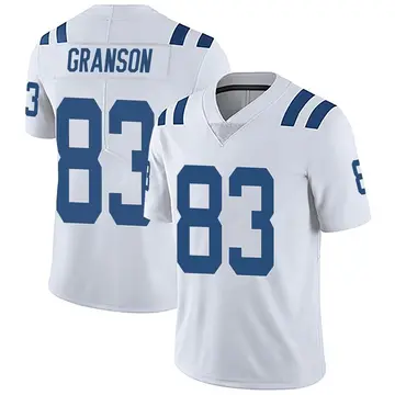 Nike Kylen Granson Men's Limited Indianapolis Colts White Vapor Untouchable Jersey