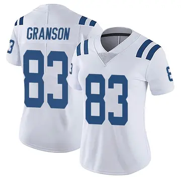 Nike Kylen Granson Women's Limited Indianapolis Colts White Vapor Untouchable Jersey